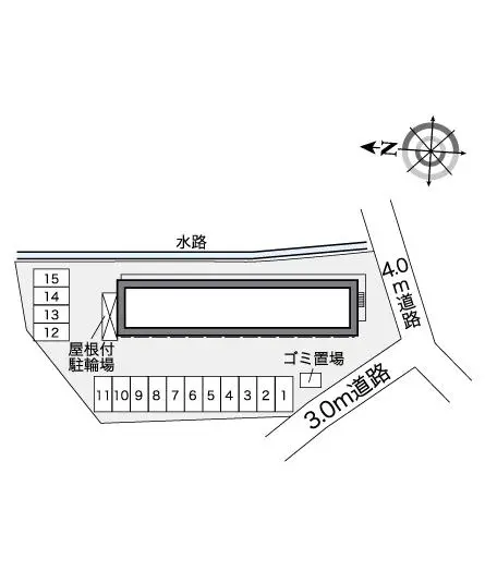 ★手数料０円★青梅市野上町　月極駐車場（LP）